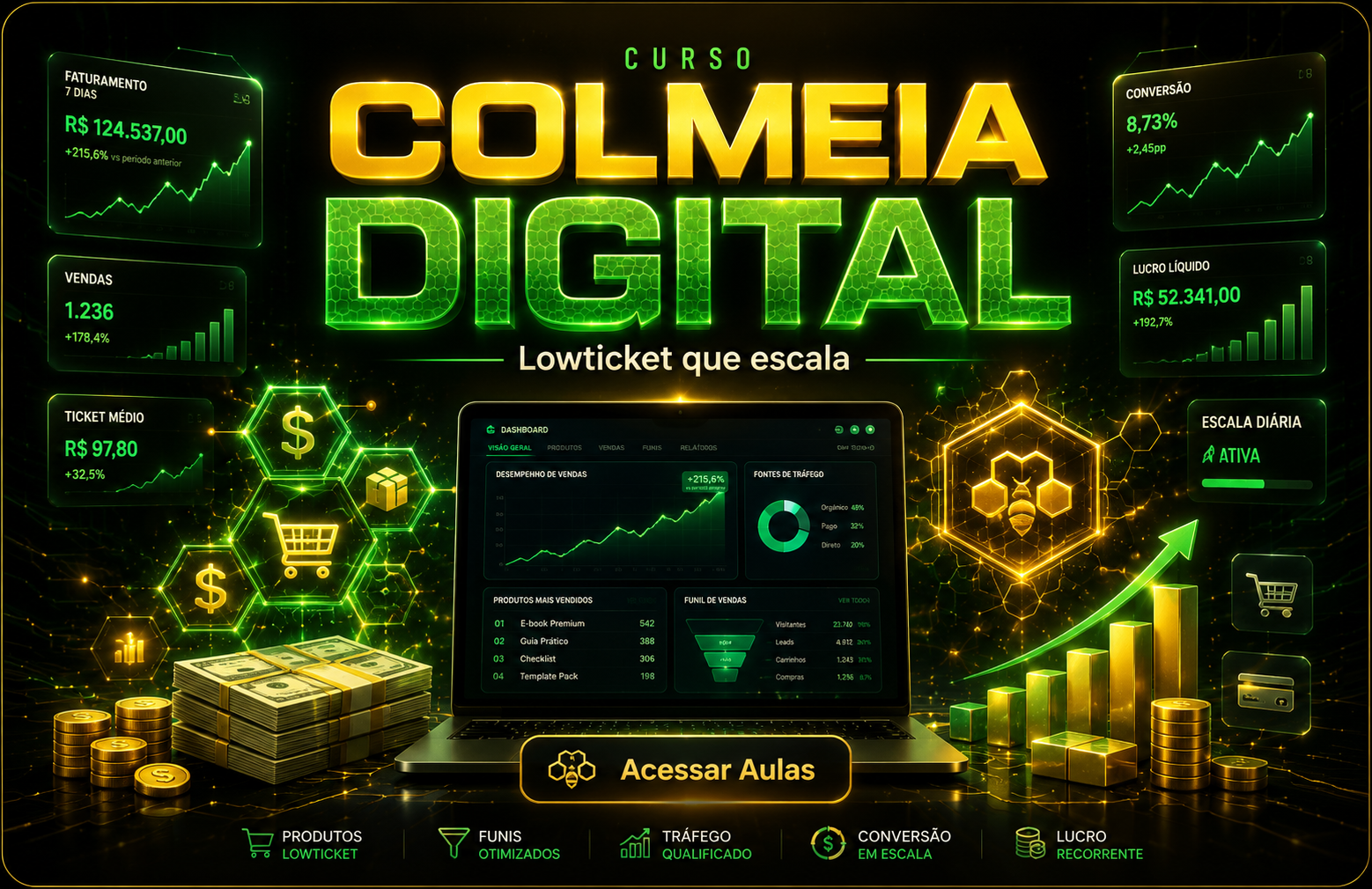 Curso Colmeia Digital — Plano Mestre