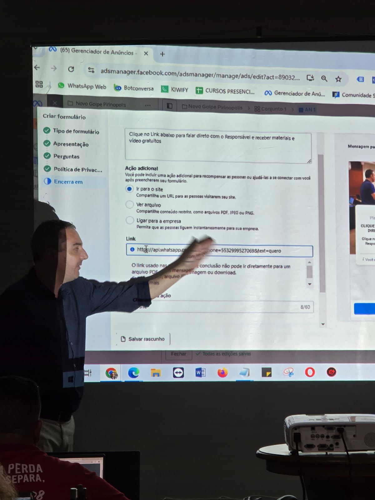 Curso presencial Plano Mestre — turma 2